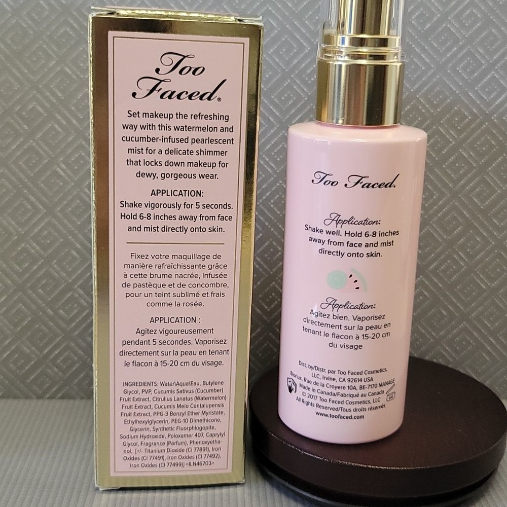 Too Faced Dew You Fresh Glow Setting Spray - Watermelon Dew (Sold Out Online) - Picture 5 of 6